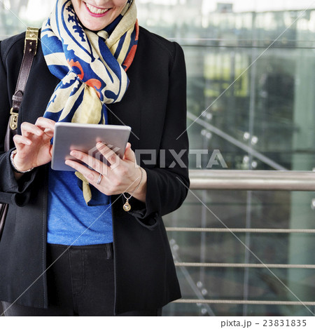 Transfer Transit Flight Digital Device Connecting Concept Transfer Transit Flight Digital Device Connecting Concept 23831835