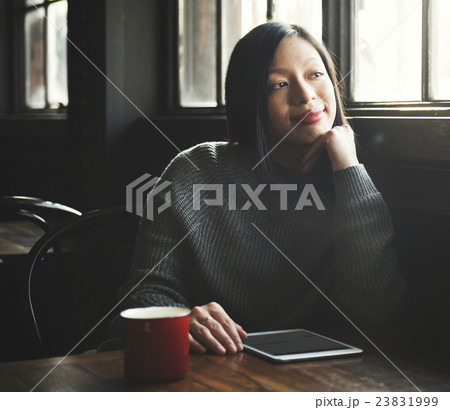 Social Media Browsing Contemplation Asian Concept Social Media Browsing Contemplation Asian Concept 23831999