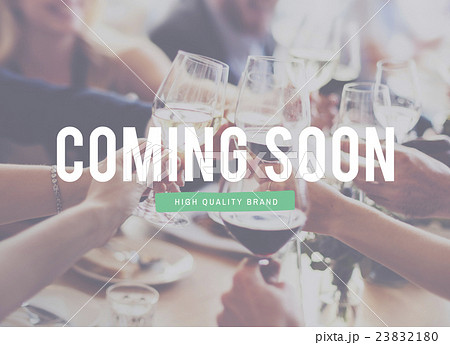 Coming Soon Waiting Absence Advertisement Commercial Concept 23832180