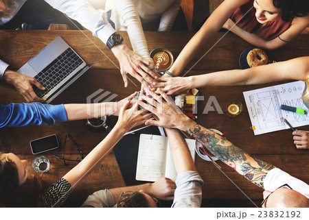 Team Unity Friends Meeting Partnership Concept Team Unity Friends Meeting Partnership Concept 23832192