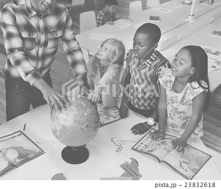 Students Geography Learning Classroom Concept 23832618