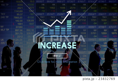 Increase Enlarge Expand Extend Growth Rise Concept 23832769