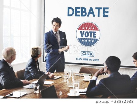 Debate Conversation Depute Talking Concept 23832938