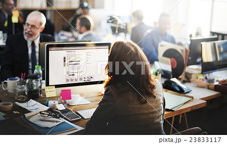 Support Customer Service Working Office Online Communication Concept 23833117