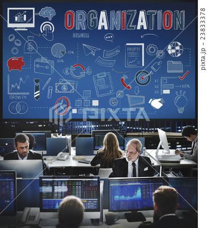 Organization Company Corporate Management Concept 23833378
