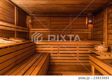 wooden sauna 23833683