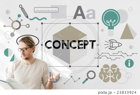Creative Image Intention Notion Perception Plan Concept 23833924