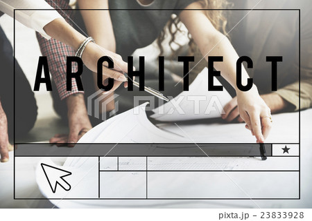 Architect Creative Occupation Engineer Professional Concept 23833928