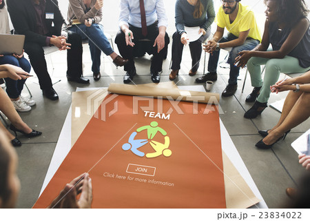 Team Teamwork Connection Cooperation Partner Concept Team Teamwork Connection Cooperation Partner Concept 23834022