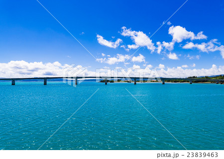 海、空、風景、沖縄。 23839463