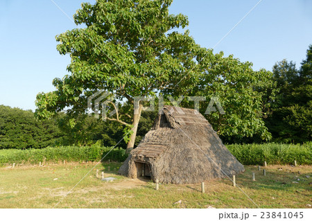 上高津貝塚 ふるさと歴史の広場の写真素材 [23841045] PIXTA