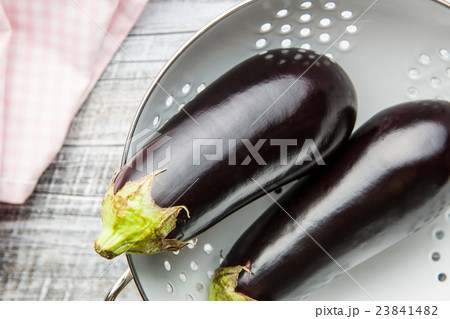 tasty fresh eggplants 23841482