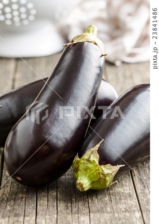 tasty fresh eggplants 23841486
