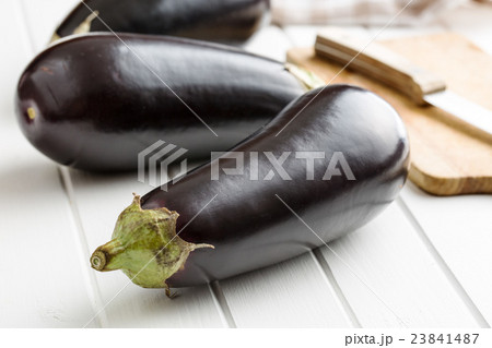 tasty fresh eggplants 23841487
