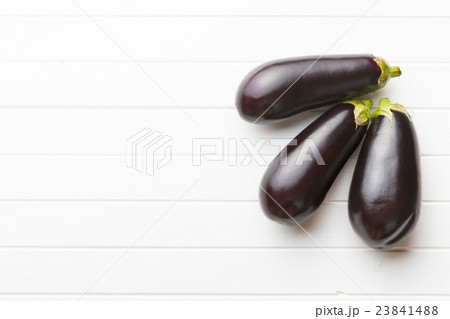 tasty fresh eggplants 23841488