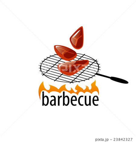 Barbecue party logo 23842327