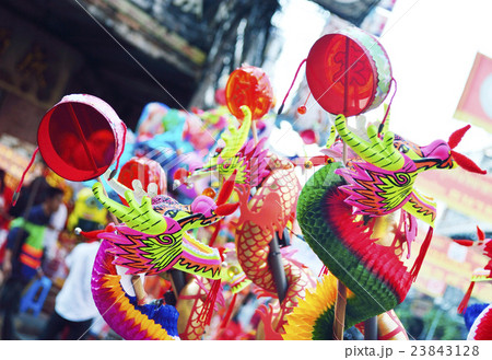 Colorful chinese dragon toy Colorful chinese dragon toy 23843128