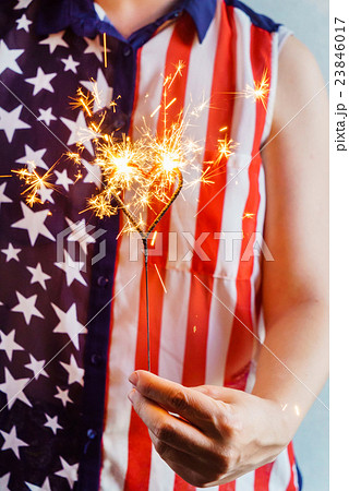 women in usa bloose with sparkler women in usa bloose with sparkler 23846017