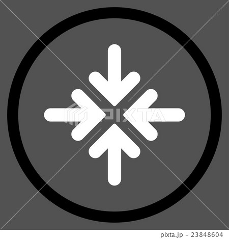 Quadro Collide Arrows Icon 23848604