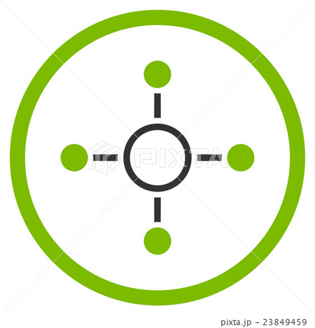 Radial Structure Icon Radial Structure Icon 23849459