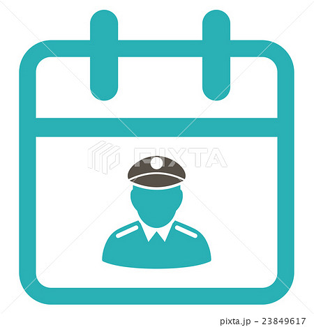 Police Date Icon 23849617