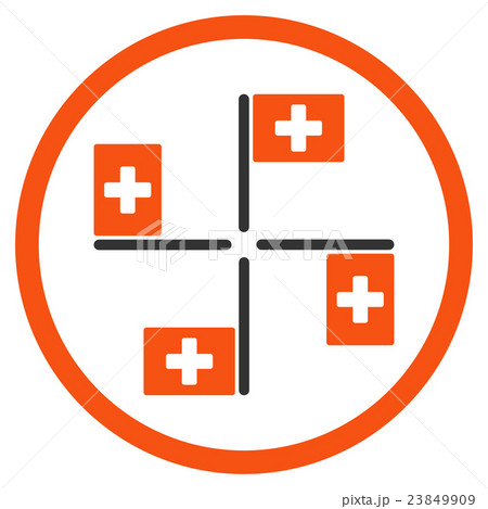 Hospital Flags Icon 23849909