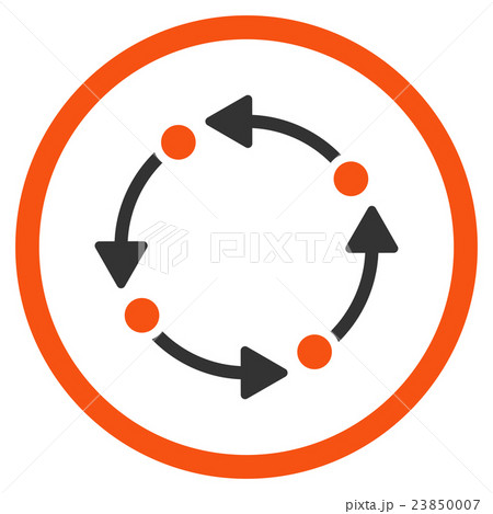 Rotate Flat Icon 23850007