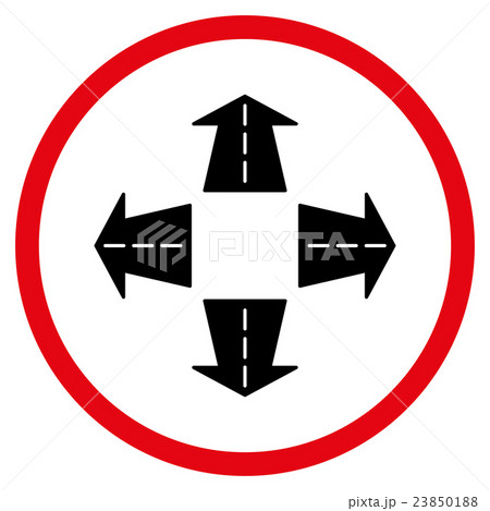 Road Directions Icon 23850188
