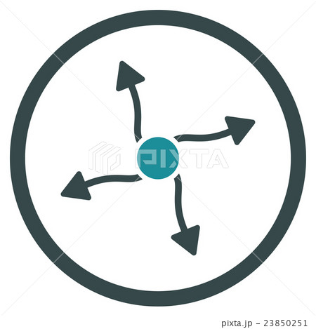 Curve Arrows Icon Curve Arrows Icon 23850251