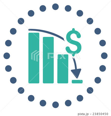 Financial Crisis Icon Financial Crisis Icon 23850450