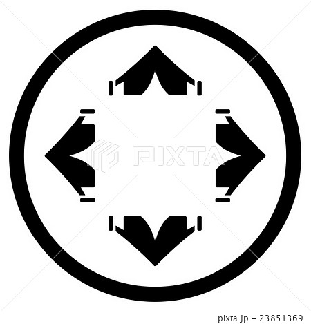 Tent Camp Icon Tent Camp Icon 23851369