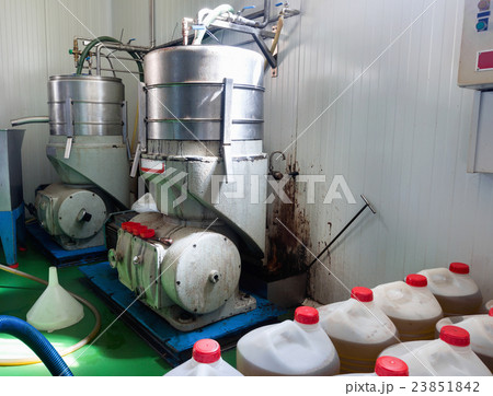 End oil products section in factory 23851842