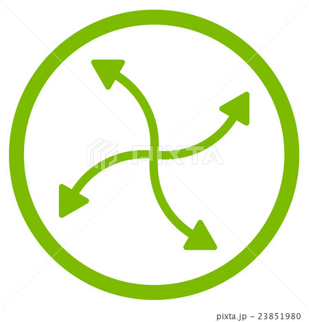 Swirl Arrows Icon Swirl Arrows Icon 23851980