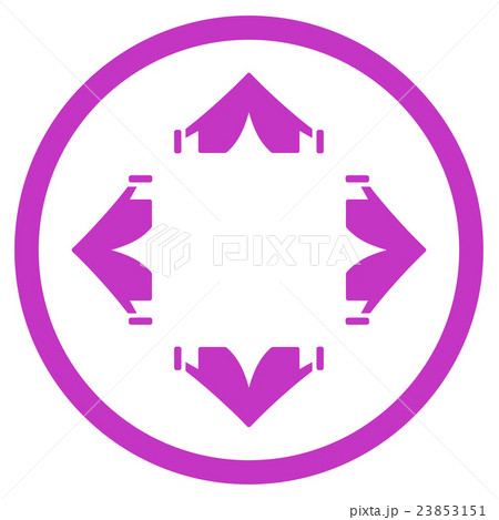 Tent Camp Icon Tent Camp Icon 23853151