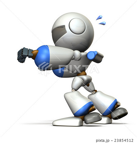 パンチを繰り出すロボット 23854512