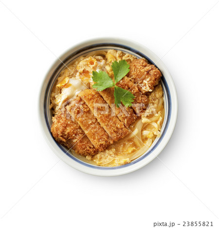 カツ丼(真俯瞰) カツ丼(真俯瞰) 23855821