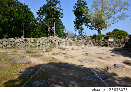 安土城跡　天守跡（2016.4） 23858073