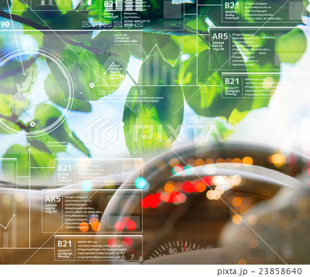 自動車　サイバー 23858640