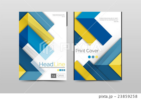 Geometric brochure front page 23859258