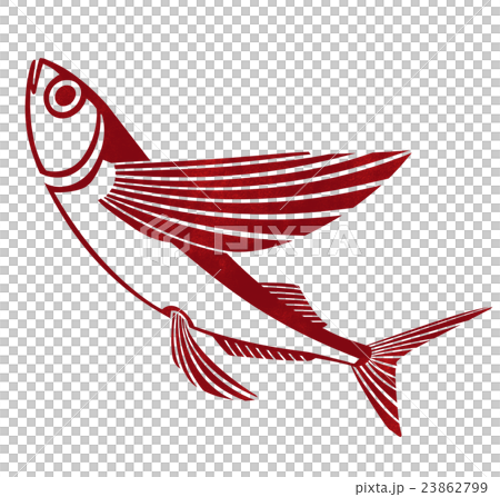 飛行的飛魚例證 23862799