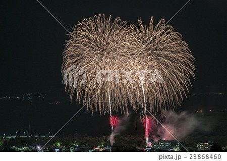 笛吹川県下納涼花火大会 23868460