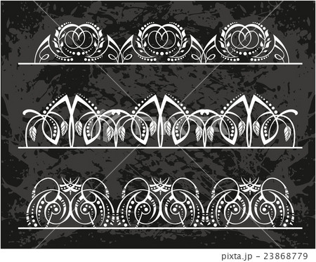 Vintage floral elements for design. 23868779