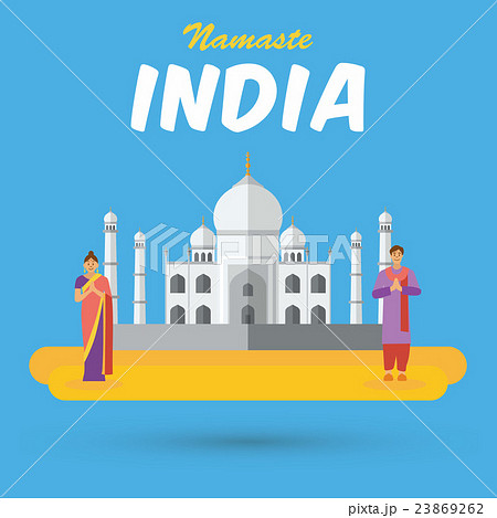 India landmarks and icons India landmarks and icons 23869262