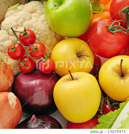 collection fresh fruits and vegetables 23870475