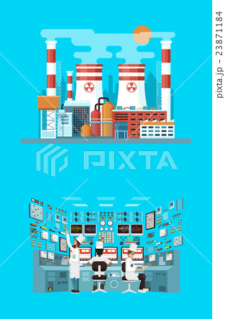illustration of facade architecture nuclear power illustration of facade architecture nuclear power 23871184