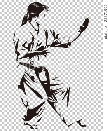 後屈立ち手刀受け（側面） 23871992