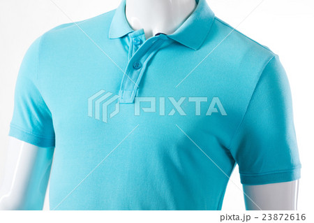 Male mannequin in polo t-shirt. 23872616