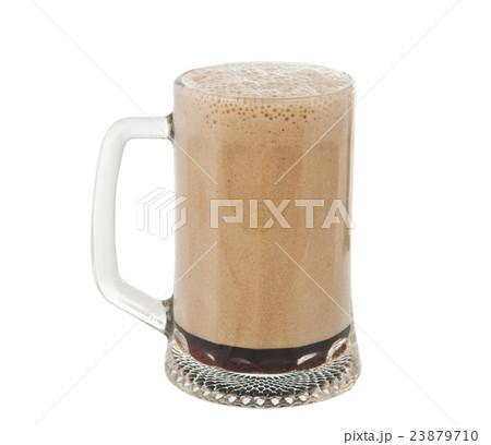 a glass of dark beer isolated a glass of dark beer isolated 23879710
