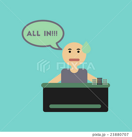 flat icon on stylish background a poker man player flat icon on stylish background a poker man player 23880707