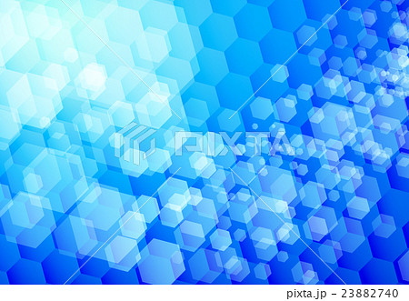 テクノロジー背景 青のイラスト素材